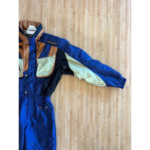 Vintage 1990s Descente Ski Suit - Size L - Picture 4 of 10